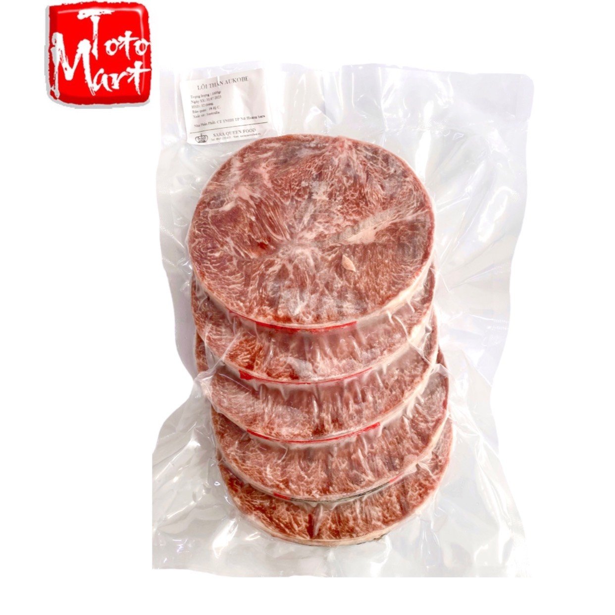 Lõi thăn bò Aukobe Úc (1kg)