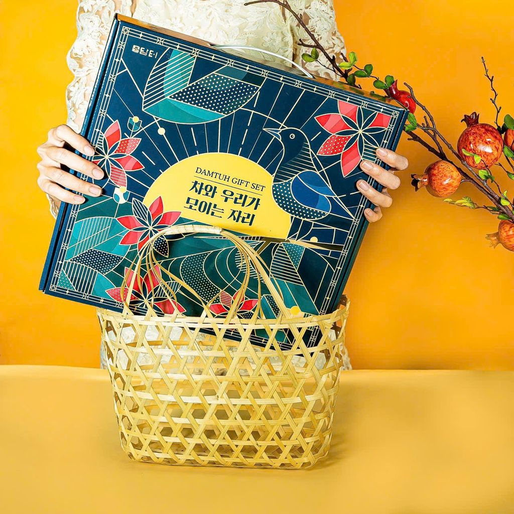 Bộ quà tặng 4 loại ngũ cốc Damtuh Gift Set Hàn Quốc – Totomart