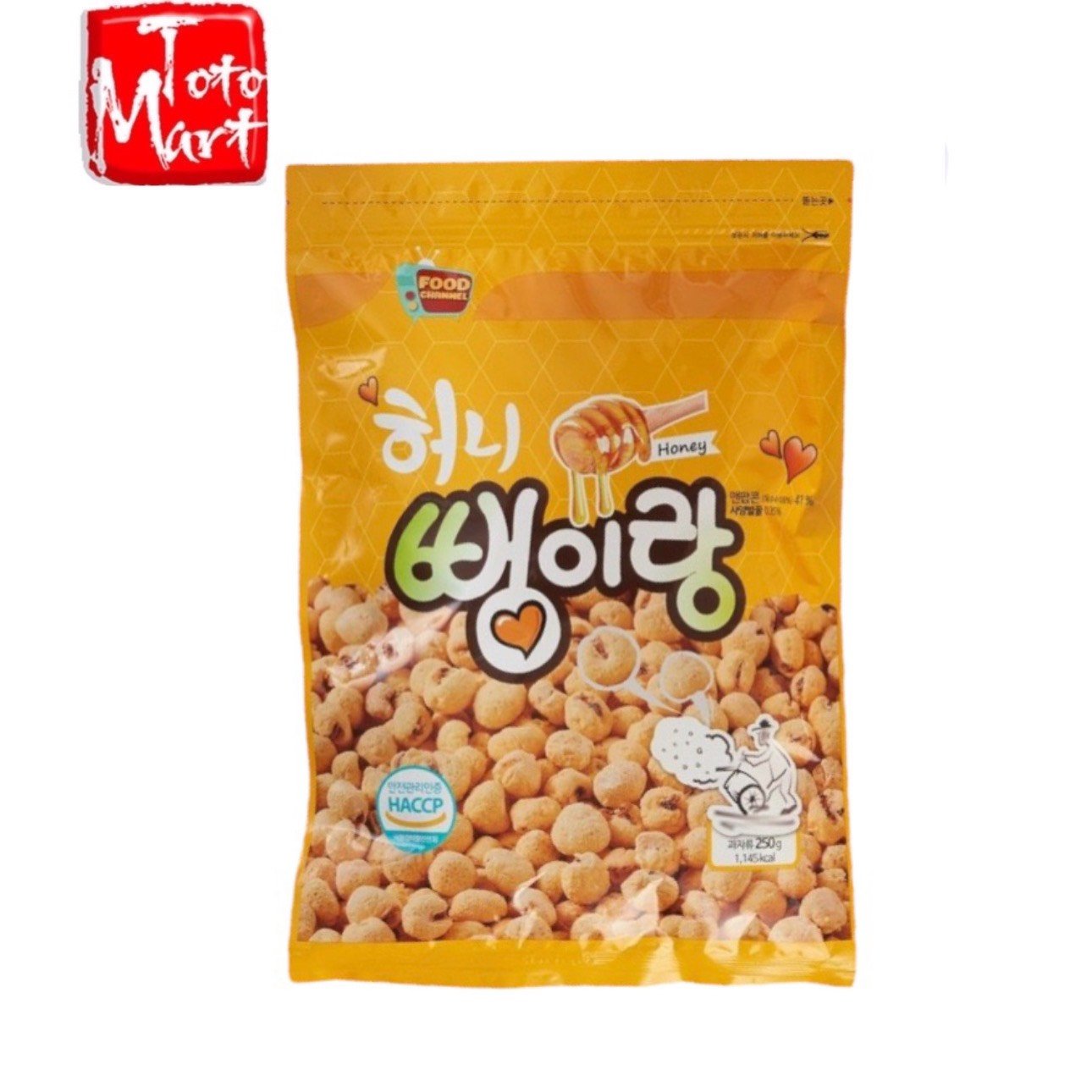 Snack Bắp rang Hàn Quốc vị mật ong (250g)