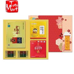 Set quà Tết sâm 4 món Tân Xuân Thịnh Vượng