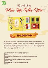 Set quà Tết sâm 4 món Phúc Lộc Viên Niên