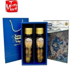 Set quà 2 chai Rượu mơ vàng Choya