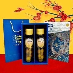 Set quà 2 chai Rượu mơ vàng Choya