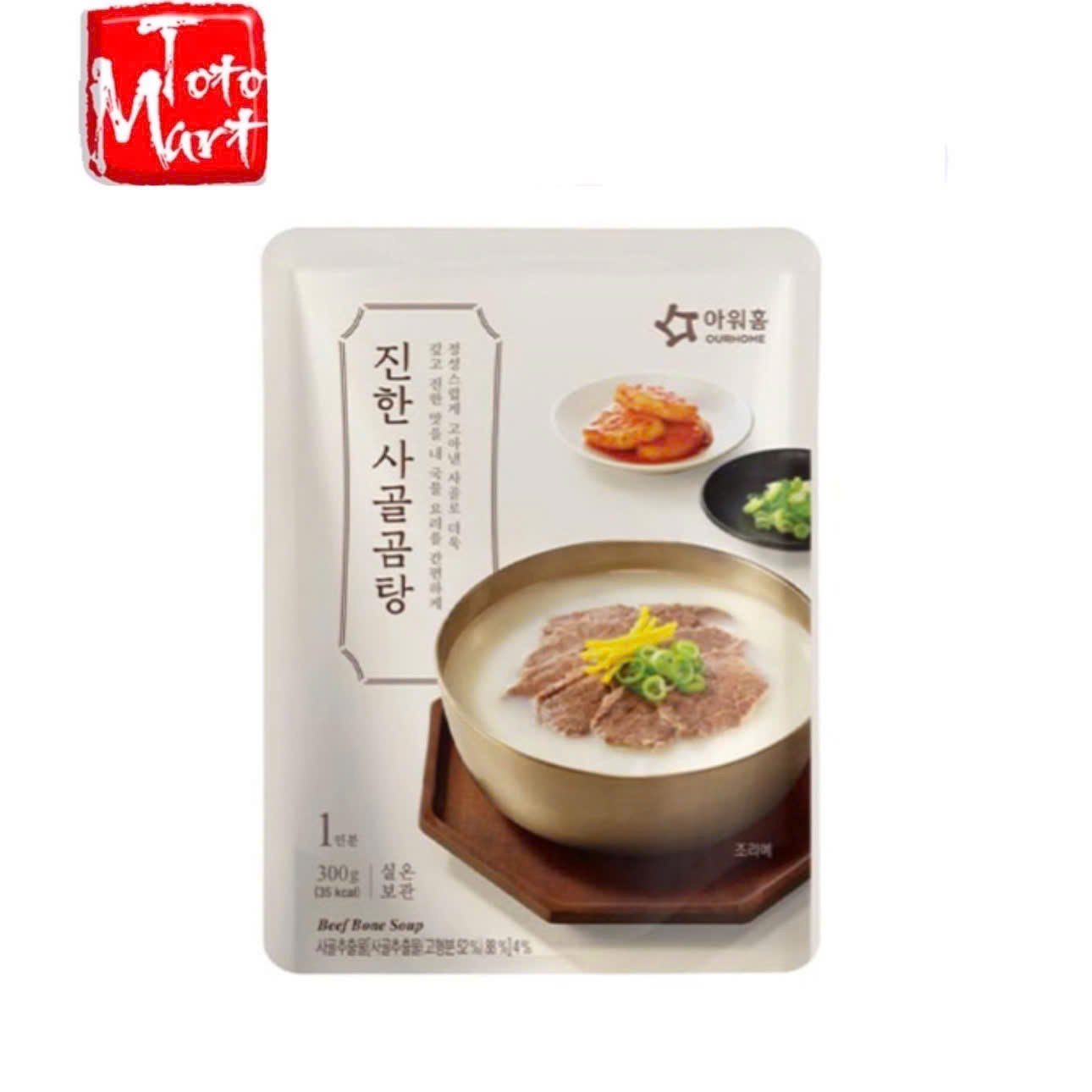 Canh / Súp xương bò Ourhome Hàn Quốc (300g)