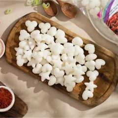 Bánh gạo tokbokki hình hoa tim sao (500g)
