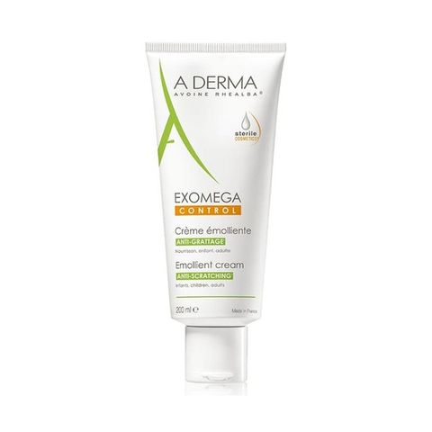 Kem Dưỡng Ẩm Giảm Ngứa A-Derma Exomega Control Emollient Cream 200Ml