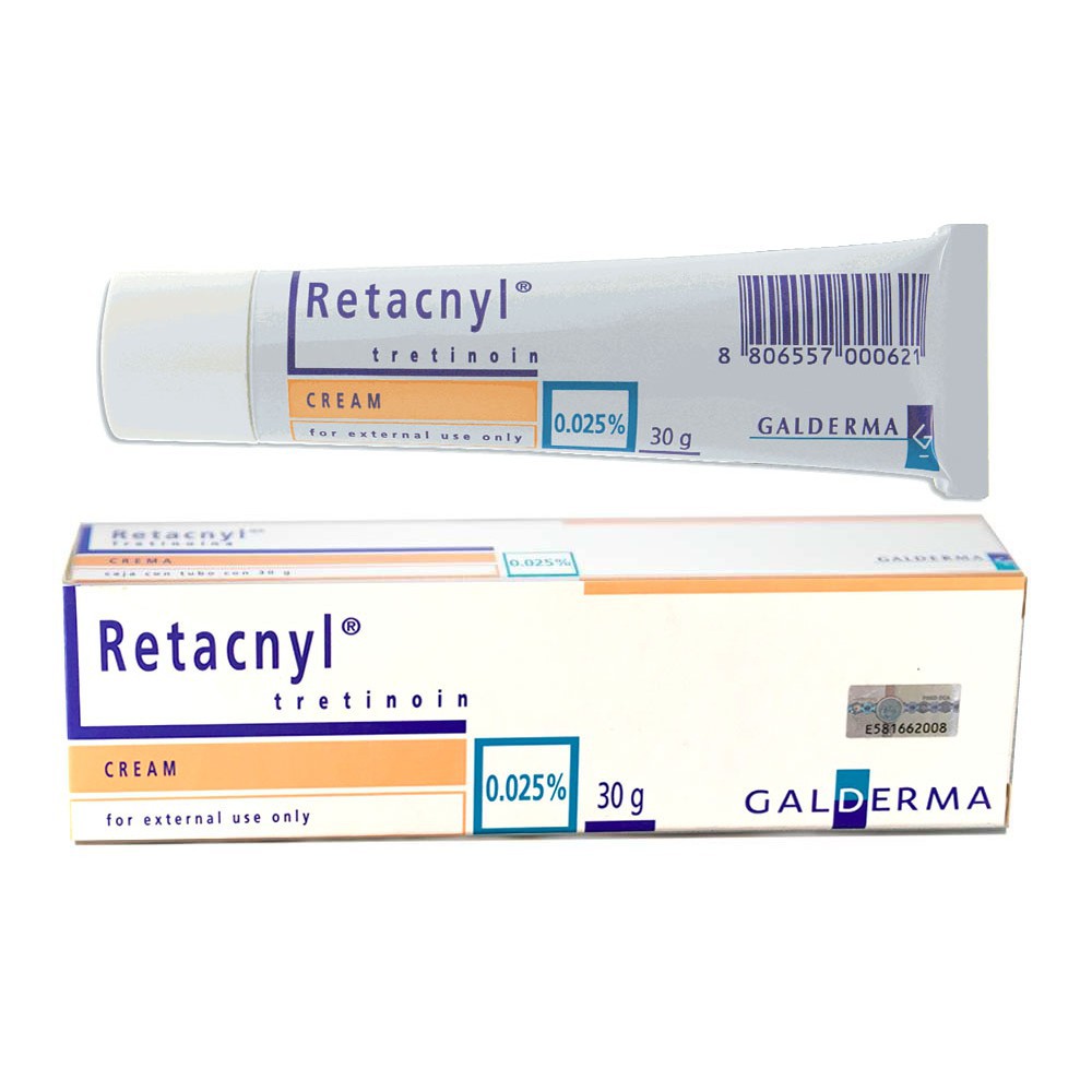 Kem Trị Mụn Tretinoin Retacnyl Cream 0.025% 30g