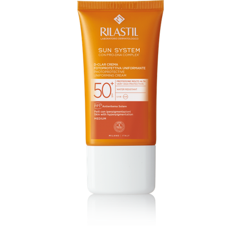 Kem Chống Nắng Vùng Da Mặt Rilastil Sun System Ppt D-Clar Medium Spf 50+ 40Ml