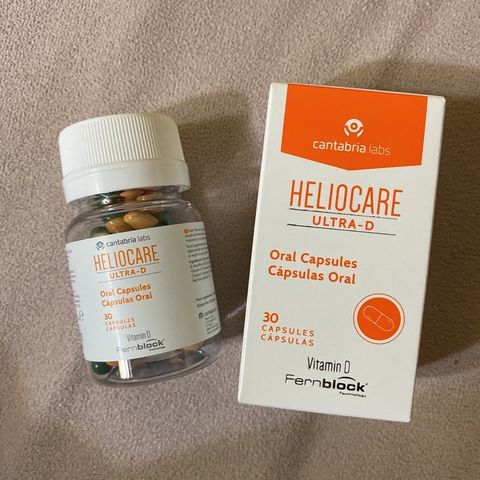 Heliocare Ultra D (NEW) - Viên Uống Chống Nắng Heliocare Ultra - D 30 Viên