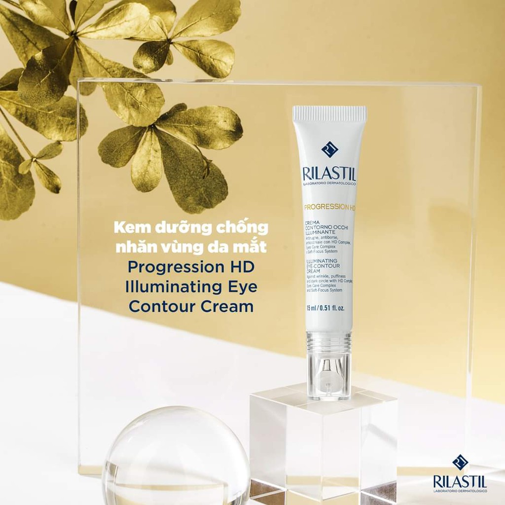 Kem Dưỡng Chống Nhăn Vùng Da Mắt Rilastil Progression Hd Illuminating Eye Contour Cream 15ml