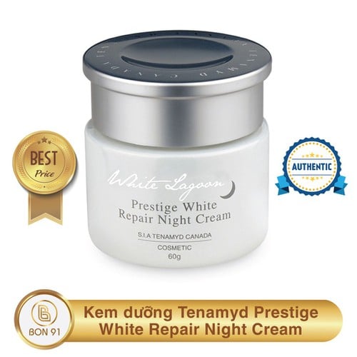 Kem Dưỡng Trắng Da Ban Đêm Tenamyd Prestige White Repair Night Cream