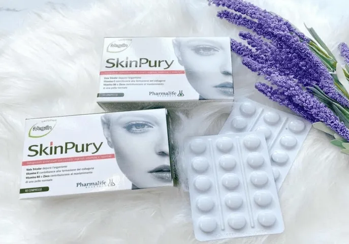 Pharmalife Skin Pury - Viên uống thải độc, chống oxy hóa, làm đẹp da