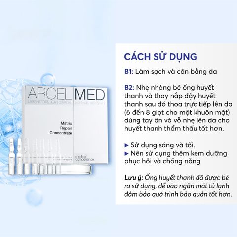 J47 - Matrix Repair Concentrate - Huyết thanh phục hồi da yếu hoặc bị tổn thương