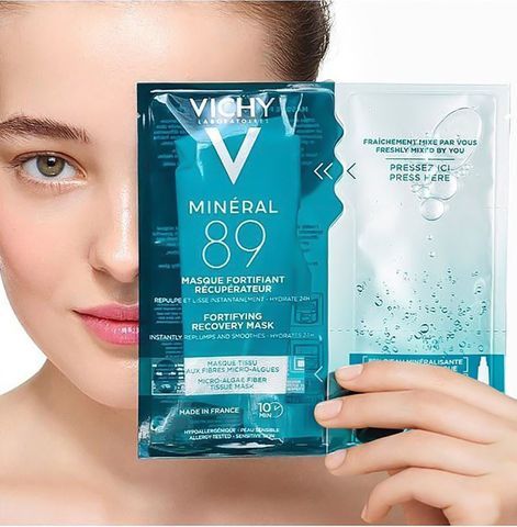 Mặt nạ phục hồi làn da cấp tốc Mineral 89 Fortifying Recovery Mask Vichy