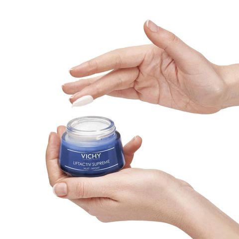 Kem Dưỡng Chống Nhăn & Làm Săn Chắc Da Chuyên Sâu (Ban Đêm) Vichy LiftActiv Night Supreme Anti-Wrinkle & Firming Correcting Care