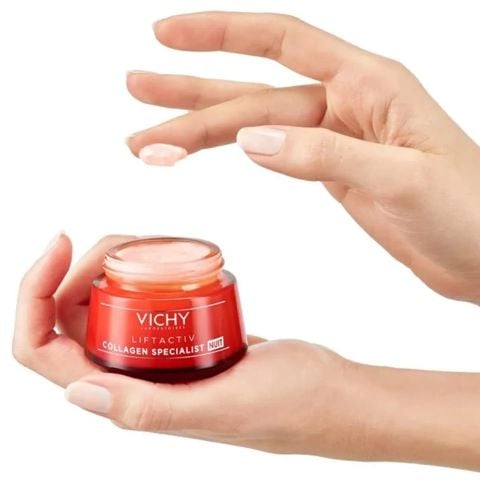Kem Dưỡng Vichy Liftactiv Collagen Specialist Night