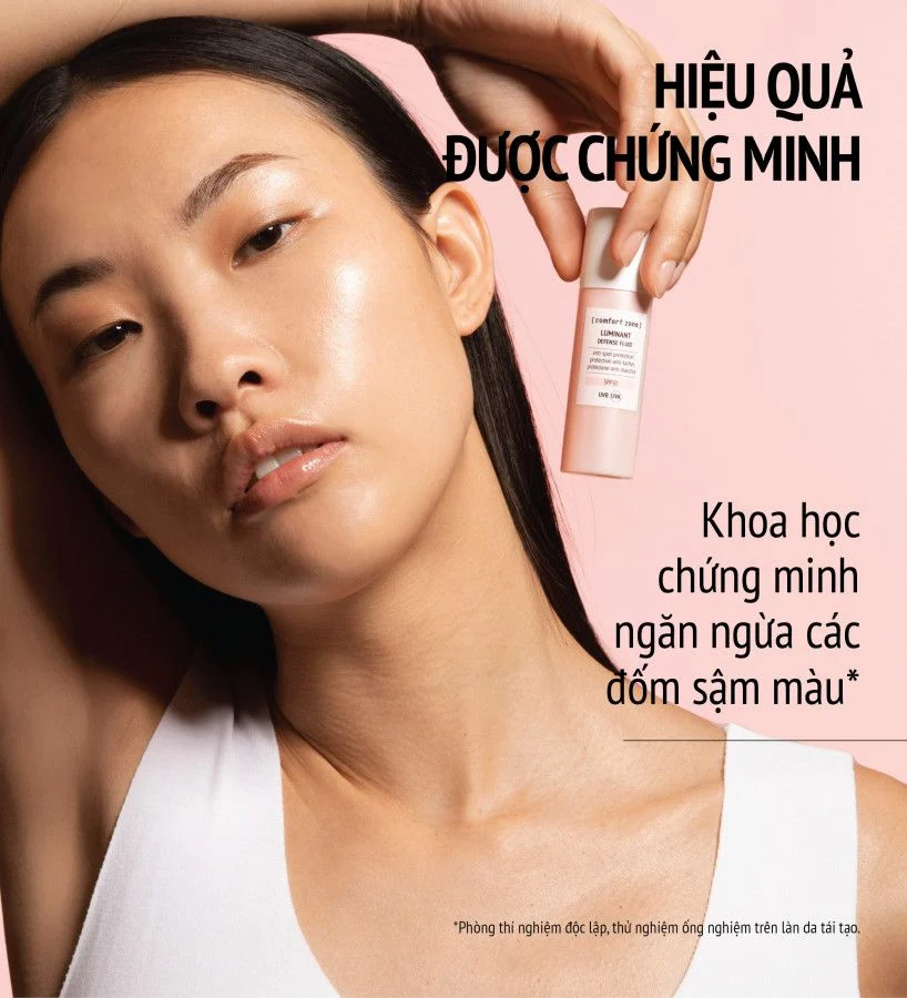 LUMINANT DEFENSE FLUID SPF50 - Sữa dưỡng chống nắng SPF50 bảo vệ da, ngừa đốm sạm màu