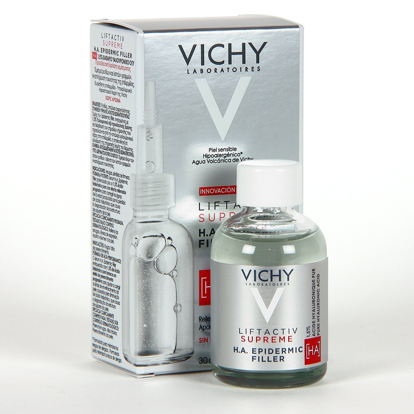 Tinh Chất H.A Hỗ Trợ Giảm Nếp Nhăn, Giúp Da Trông Căng Bóng Và Tăng Cường Độ Ẩm Cho Da Vichy LiftActiv Suppreme H.A Epidermic Filler