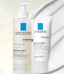LAROCHE-POSAY Cấp Ẩm Da Khô Sau Điều Trị Mụn - EFFACLAR H ISO-BIOME SOOTHING CLEANSING CREAM ANTI-IMPERFECTIONS