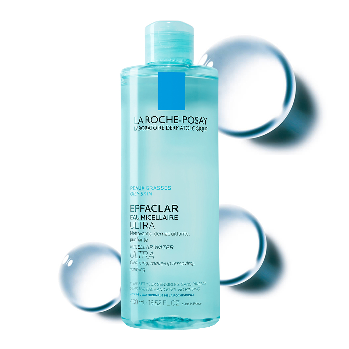 Nước tẩy trang La Roche-Posay Effaclar Micellar Water Ultra Oily Skin cho da dầu