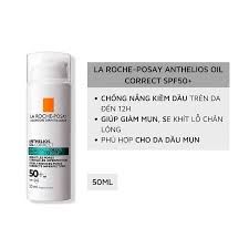 ANTHELIOS OIL CORRECT BẢO VỆ KHỎI TIA UVA DÀI CHO DA DẦU