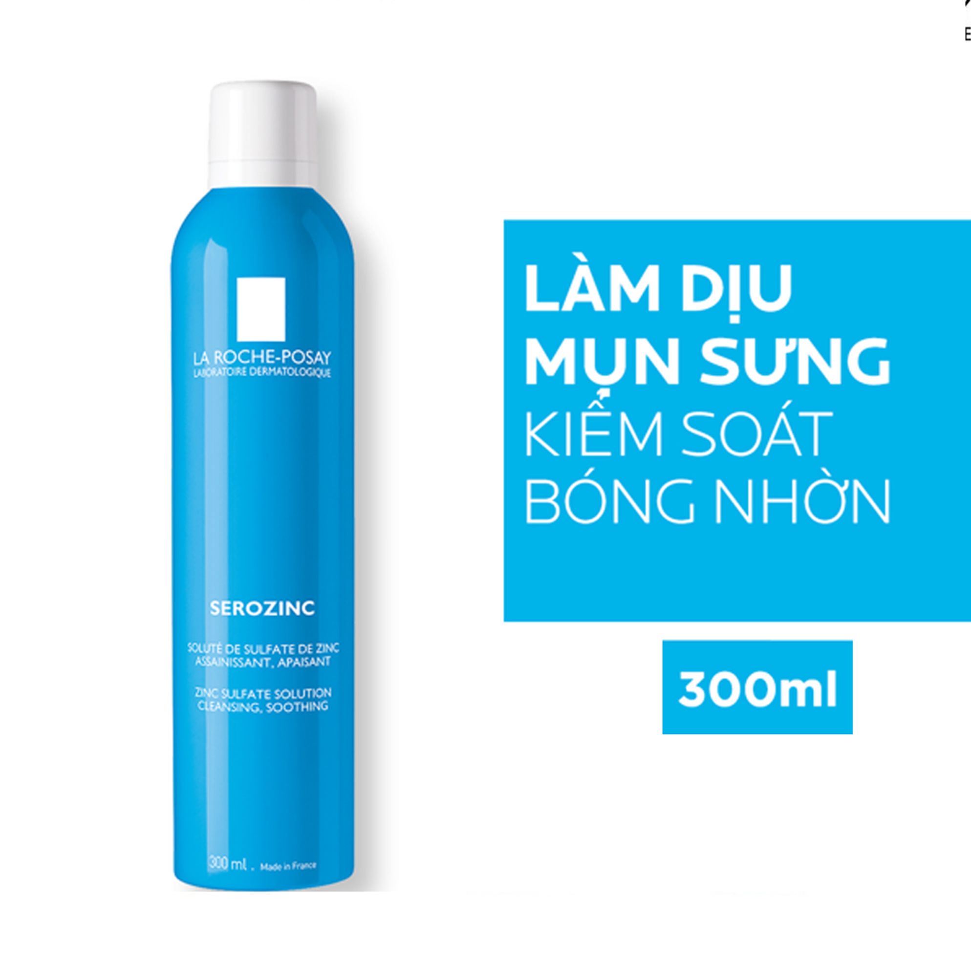 Nước khoáng LA ROCHE POSAY Serozinc Zinc Sulfate Solution Cleansing làm sạch & dịu da