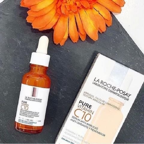 Serum La Roche-Posay Tinh Chất Làm Sáng Da Và Giảm Thâm Nám La Roche-Posay Redermic Pure Vitamin C10 Serum