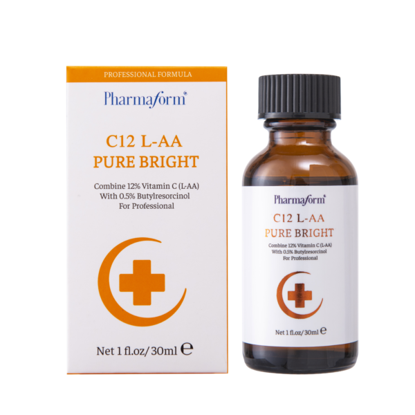 Pharmaform C12 L-AA PURE BRIGHT SERUM - Serum chống oxy hóa, dưỡng trắng da