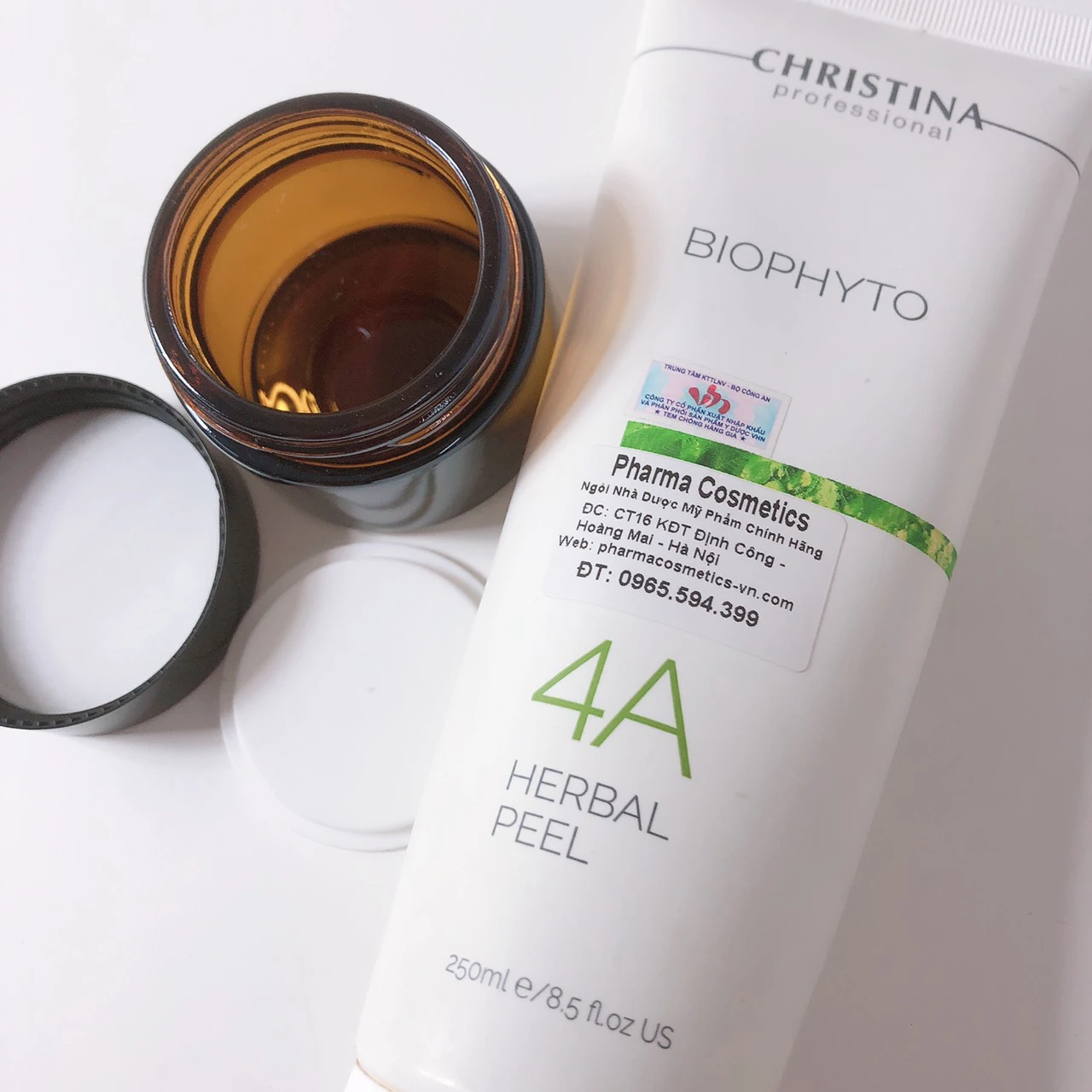 Mặt Nạ Thảo Dược Tẩy Da Chết, Làm Sáng Da Và Se Khít Lỗ Chân Lông Herbal Peel Christina 4A