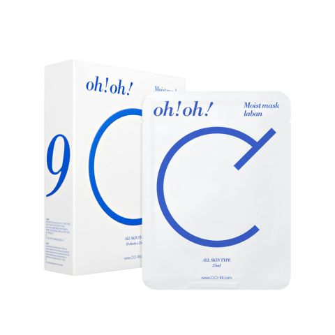 oh!oh! Moist mask : laban - Mặt Nạ Ceramide Phục Hồi Da (25ml x 10 miếng)