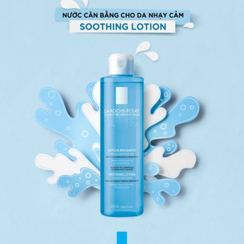 Nước cân bằng cho da nhạy cảm La Roche-Posay Soothing Lotion Sensitive Skin