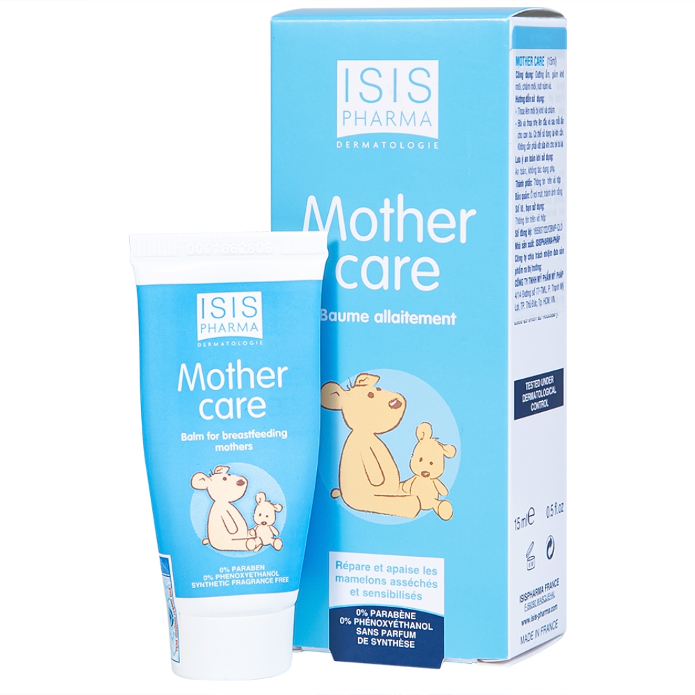 IsisPharma MOTHER care (Hỗ trợ điều trị chàm môi, nứt núm vú)