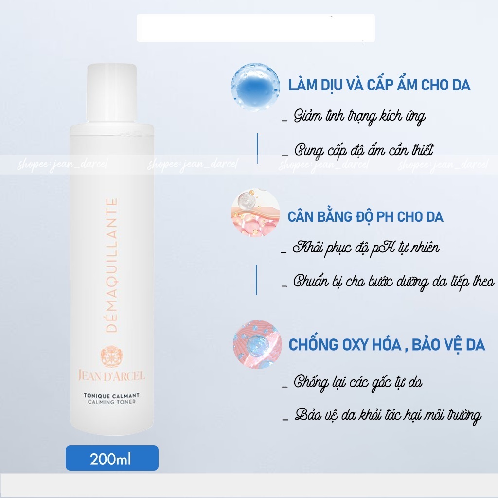 J219 - Calming Toner 500ml – Nước cân bằng dịu nhẹ cho da khô, nhạy cảm