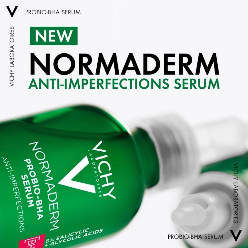 Tinh Chất Dịu Da Và Giảm Mụn Vichy Normaderm Serum Probio BHA – AHA