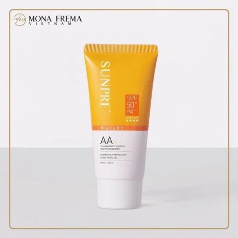Kem Chống Nắng Monafrema SUNPRE High Protection AA Facial Gel 60Ml