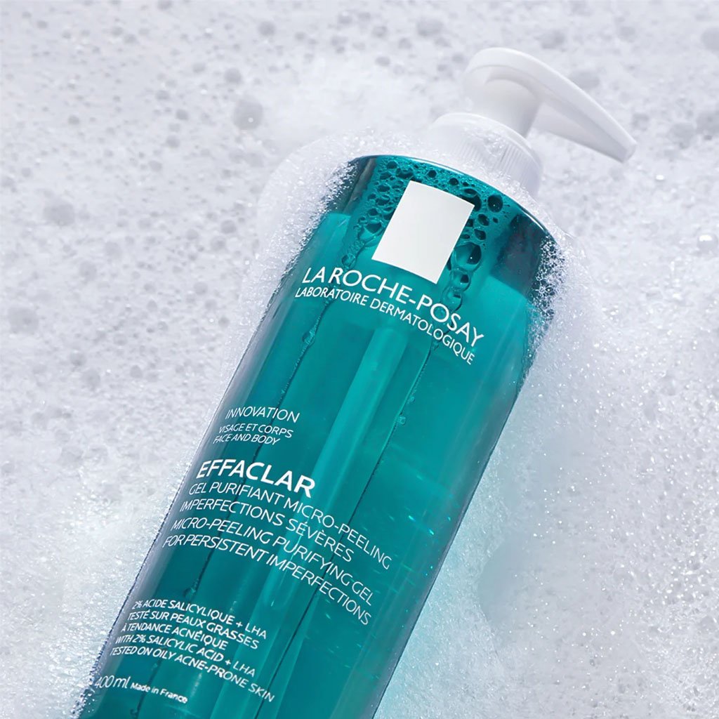 La Roche-Posay Gel Rửa Mặt Và Tắm Effaclar Micro-Peeling Purifying Gel