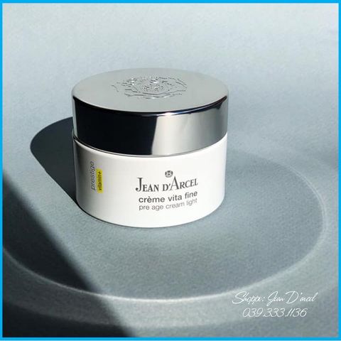 J76 - Pre-age Cream Light (Crème Vita Fine) - Kem dưỡng giúp làm trắng sáng da và ngăn ngừa nám