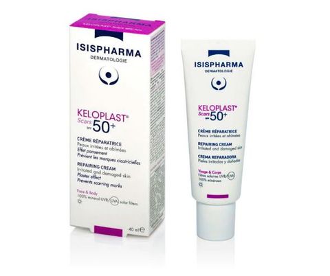 IsisPharma KELOPLAST® scars SPF50+ (Phòng ngừa sẹo lồi, tăng sắc tố sau viêm)