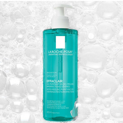 Gel rửa mặt & tắm La Roche-Posay EFFACLAR MICRO PEELING GEL