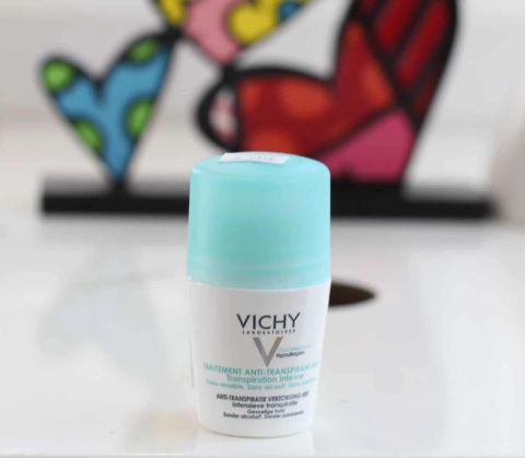 Lăn Khử Mùi Mồ Hôi Dưới Cánh Tay, Giữ Khô Thoáng Suốt 48h Cho Da Nhạy Cảm Vichy Traitement Anti – Transpirant 48h