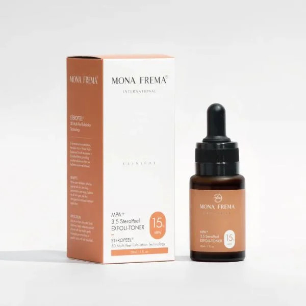 Tẩy Tế Bào Chết Monafrema MPA + 3.5 SteroPeel Exfoli-Toner 15% 30Ml