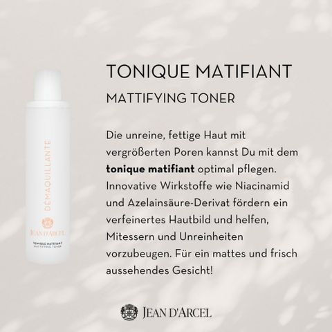 J226 - Mattifying Toner – Nước cân bằng cho da hỗn hợp, tăng tiết dầu