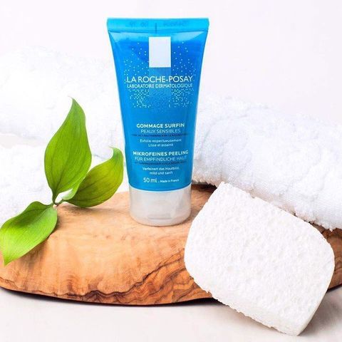 Gel làm sạch tẩy tế bào chết La Roche-Posay Ultra Fine Scrub Sensitive Skin