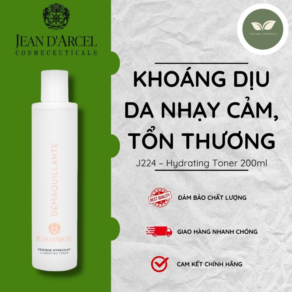 J224 - Hydrating Toner 500ml – Khoáng dịu da nhạy cảm, tổn thương
