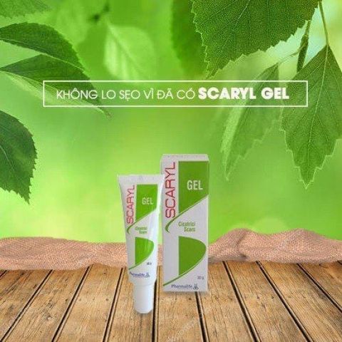 Pharmalife Kem trị sẹo Scaryl Gel - Gel hỗ trợ mờ sẹo