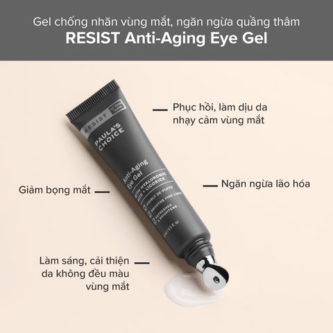 Gel Dưỡng Mắt Ngừa Lão Hóa Paula's Choice Resist Anti-Aging Eye Gel