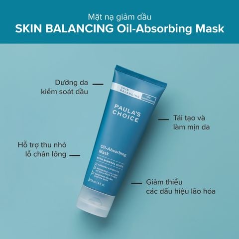 Mặt Nạ Giảm Dầu Paula's Choice Skin Balancing Oil-Absorbing Mask