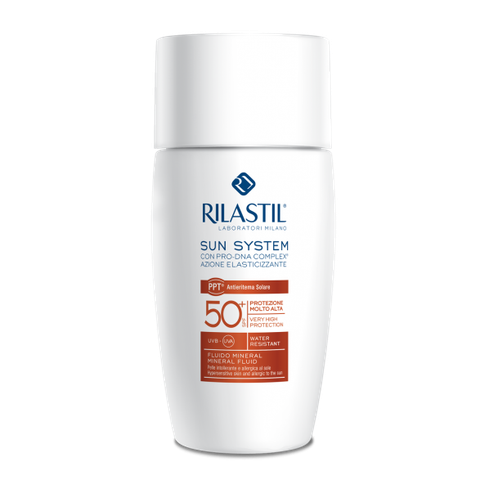 Tinh Chất Chống Nắng Vùng Da Mặt Rilastil Sun System Ppt Mineral Fluid Spf 50+ 50Ml