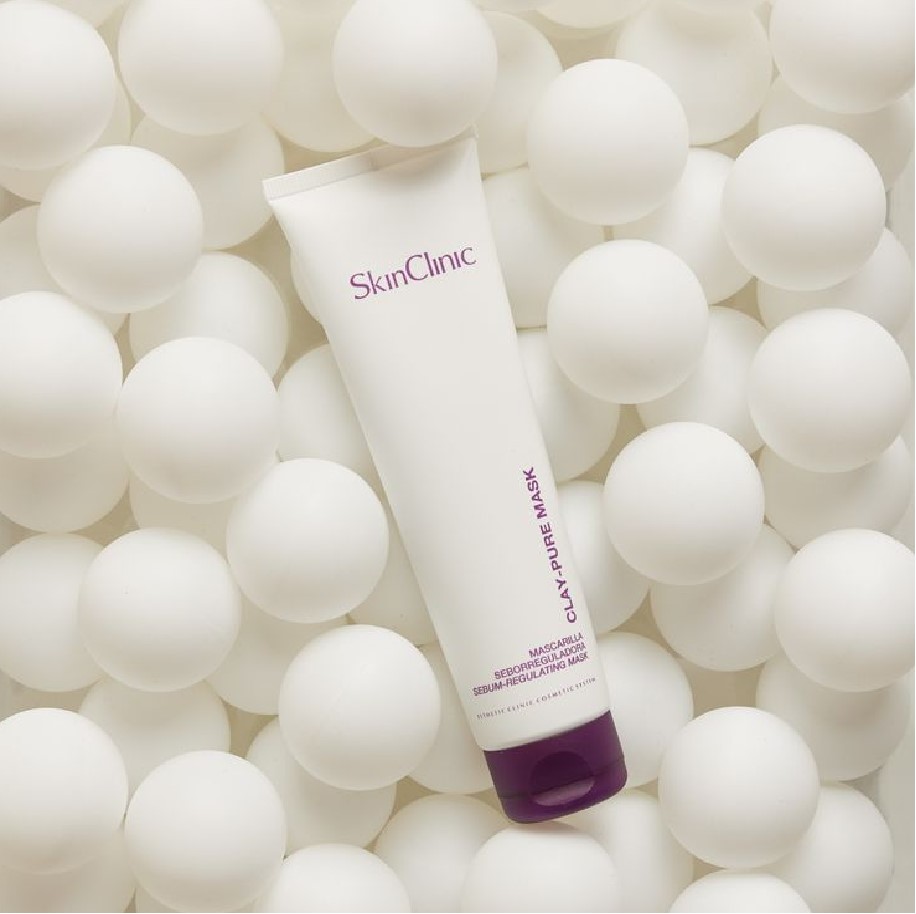 Skin clinic Clay-Pure Mask - Mặt Nạ Đất Sét Dành Cho Da Hỗn Hợp, Da Dầu Mụn