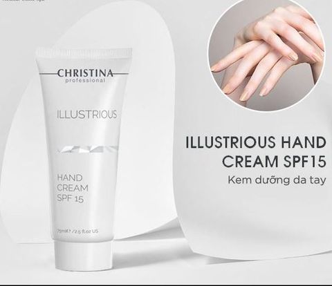 Kem Dưỡng Da Tay Christina Hand Cream Spf 15